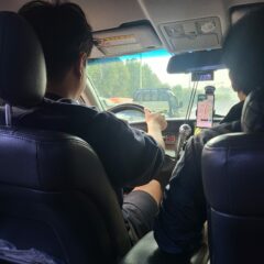 버스 타는 게 너무 힘들었어요